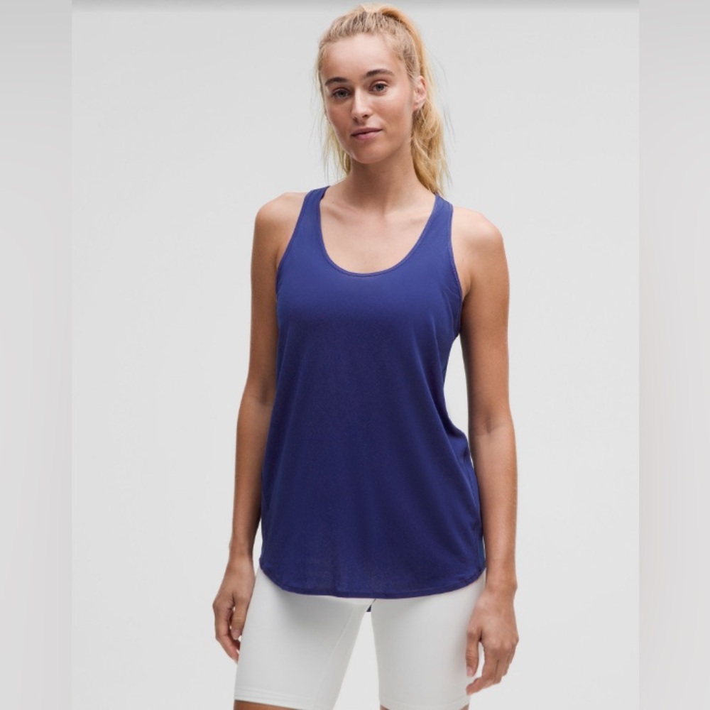 Lululemon Essential Tank *Pleated - Larkspur - Size 4